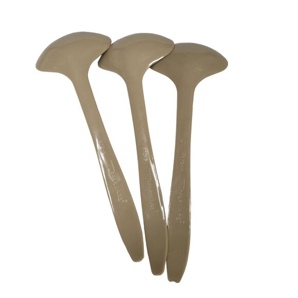 Vtg Tupperware 757-1 Condiment Caddy W/ Serving Spoons Retro Kitchen Storage - Picture 10 of 10